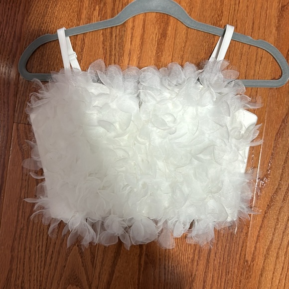 Other - Floral cropped bustier